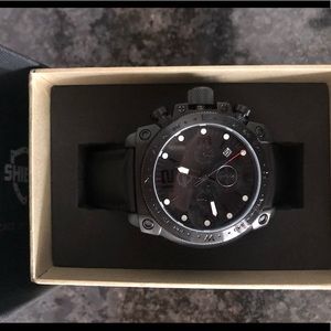 Shield Tesei Chronograph Quartz Black Men's Watch